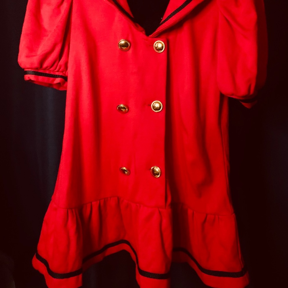 Girls fancy shirt - marine style